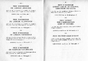 LYCEE LAMORICIERE DISTRIBUTIONS PRIX  29 JUIN 1955   (17)